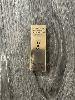 Yves Saint Laurent Loveshine Plumping Lip Oil Gloss - Gold Packaging